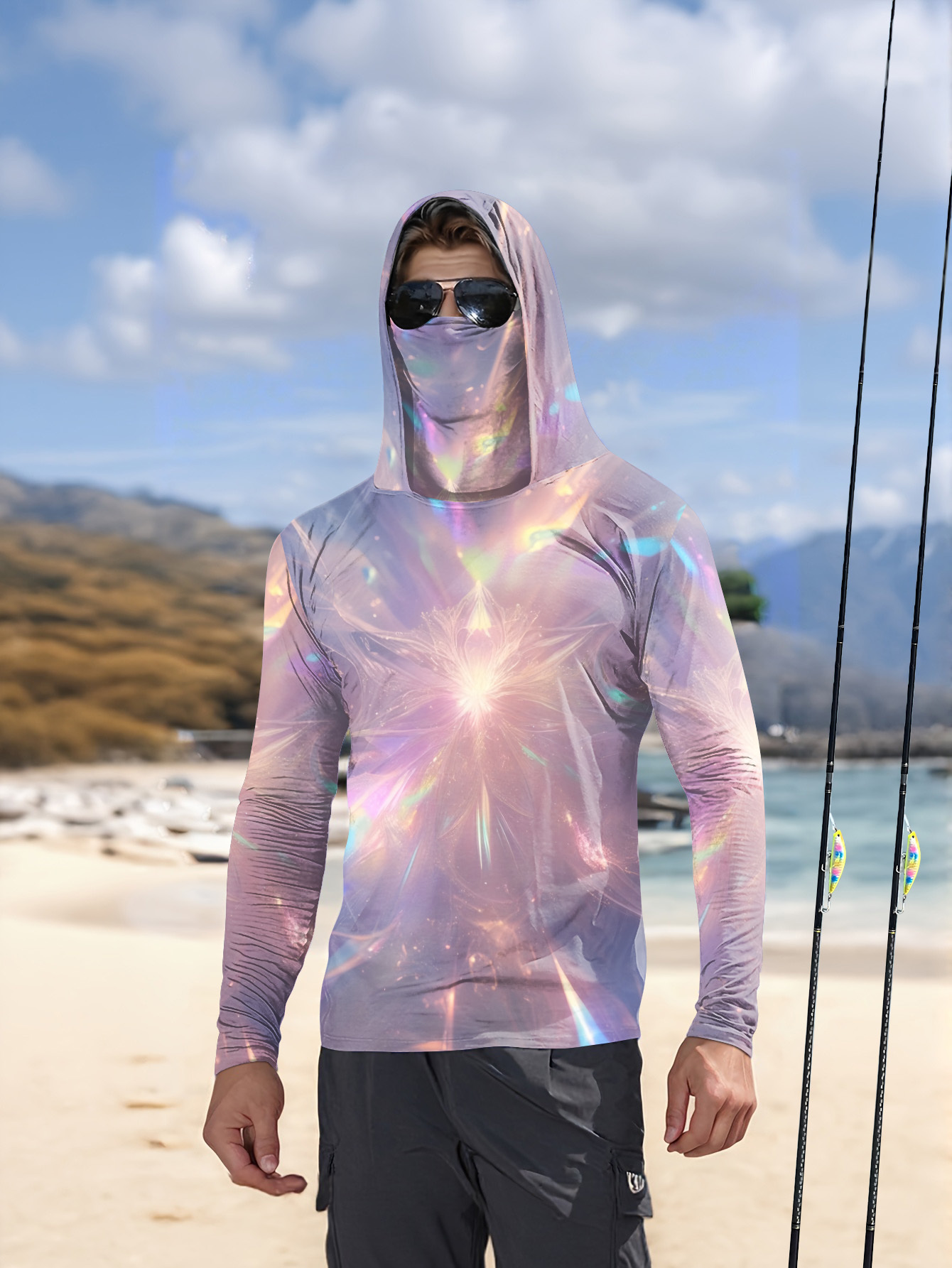 Outdoor Sport Is - เสื้อเชิ้ตแขนยาวผู้ชายขายดีประจำฤดูร้อนปี 2026 สำหรับกิจกรรมกลางแจ้ง สวมใส่สบาย เนื้อผ้านุ่ม พิมพ์ลายเรียบง่าย
