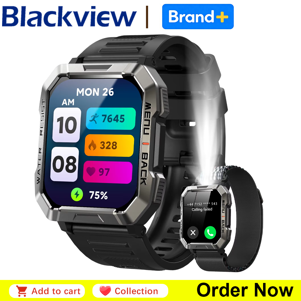 Outdoor Sport Day - นาฬิกาสมาร์ทวอทช์ Blackview W60 หน้าจอ HD 2.01