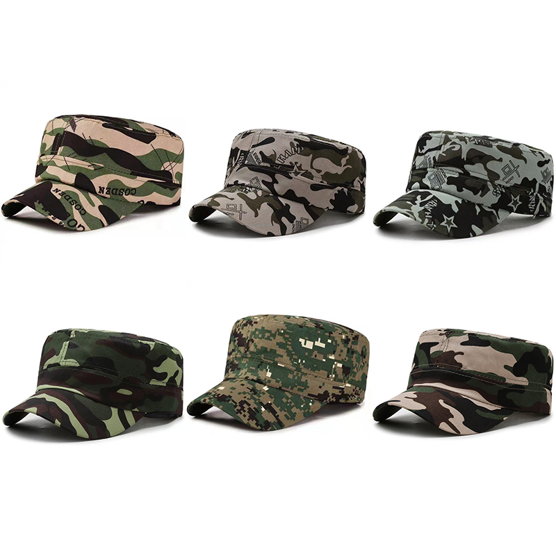Outdoor Sport Hat Classic - ใหม่【หมวกแฟชั่นลายพรางแบบแบน หมวกเบสบอล หมวกแฟชั่นคลาสสิกแบบปรับได้ หมวกบังแดดสำหรับผู้หญิงผู้ชาย หมวกกีฬากลางแจ้ง】