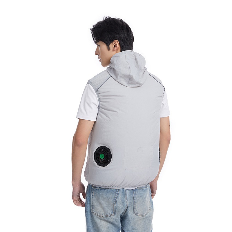 Outdoor Sport Brand Jacket - ฤดูร้อนกีฬาพัดลมเครื่องปรับอากาศคูลแมนผู้หญิงท่องเที่ยวเบามากยี่ห้อกลางแจ้งเสื้อกั๊กเสื้อผ้าแจ็คเก็ตซันเสื้อกันลมตกปลาคนงาน