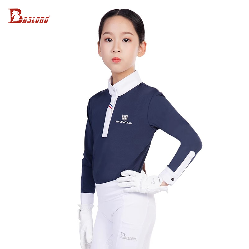 Baslong ขี่ม้าเสื้อผ้าเด็กเสื้ - Polo Shirt Equestrian บทวิจารณ์และราคา