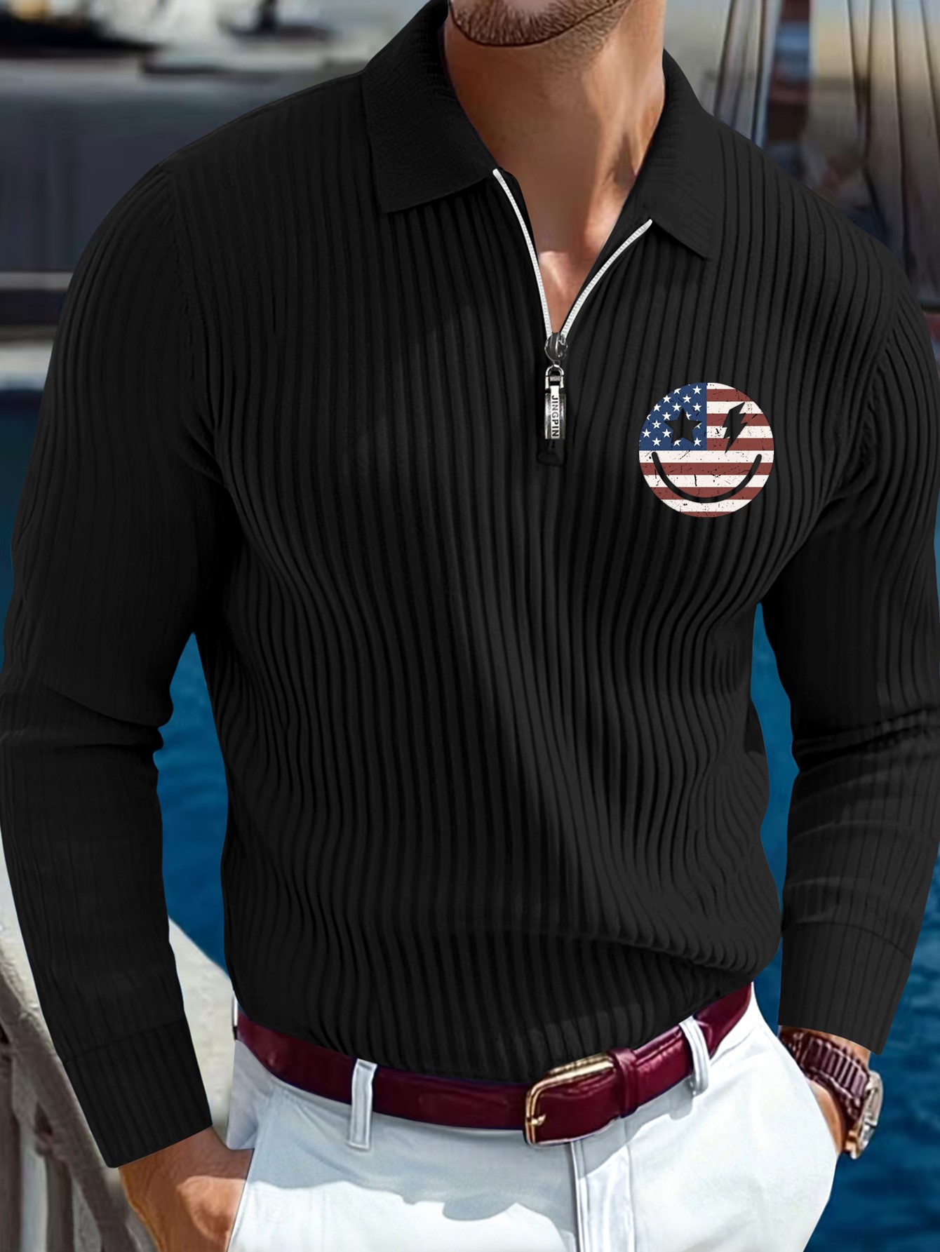 เสื้อโปโลลำลองสำหรับผู้ชายสำหร - Polo Shirt Equestrian บทวิจารณ์และราคา