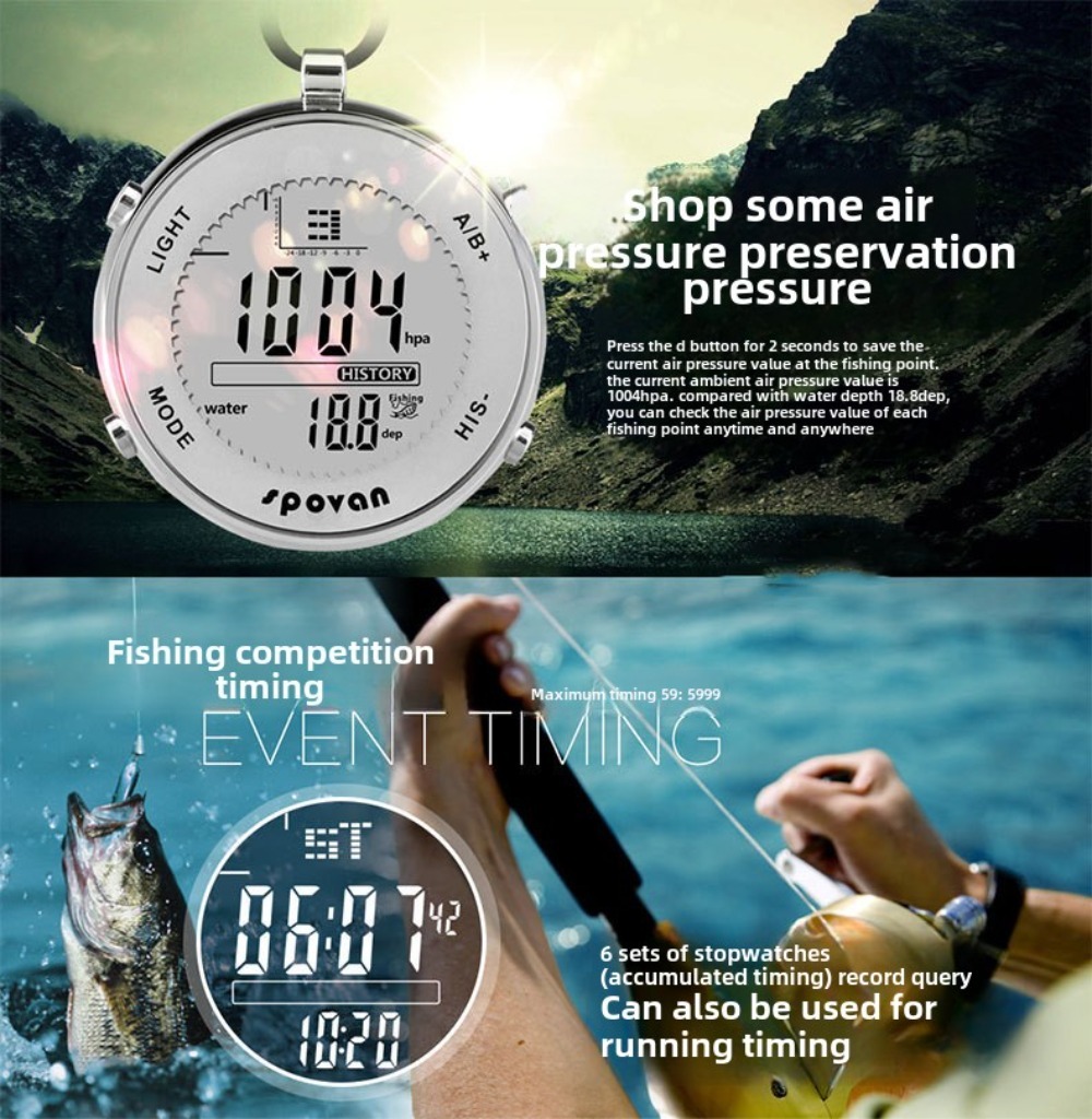 สโปแวน SPV600 นาฬิกาพกพาดิจิตอ - Outdoor Sport Day บทวิจารณ์และราคา