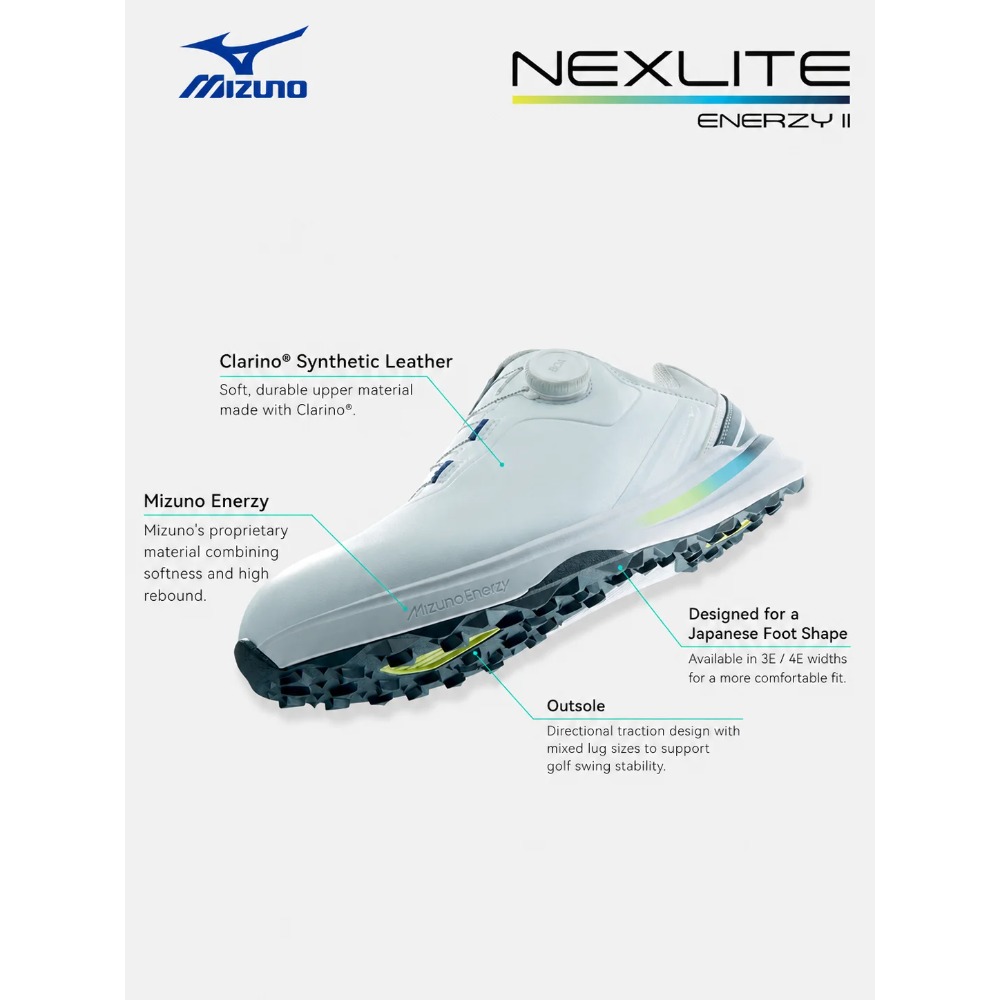 2026 ใหม่ Mizuno Golf Shoes Me - Outdoor Sports Shoes บทวิจารณ์และราคา