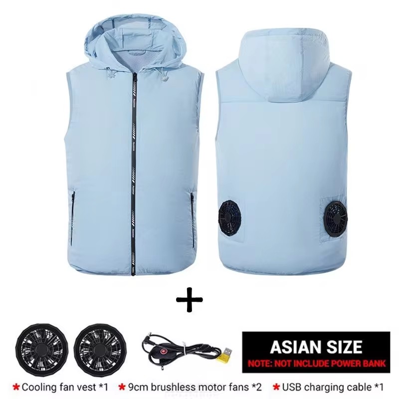 ฤดูร้อนกีฬาพัดลมเครื่องปรับอาก - Outdoor Sport Brand Jacket บทวิจารณ์และราคา
