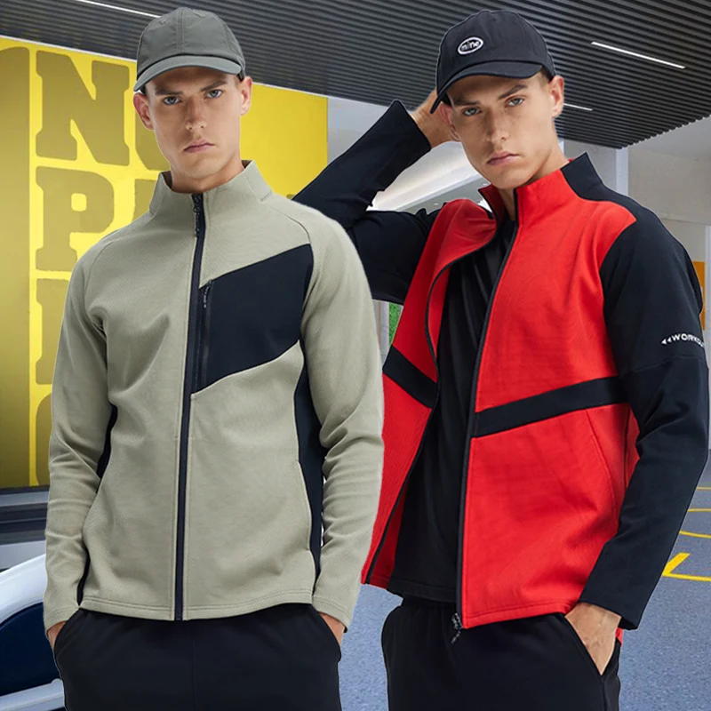 GYM กีฬา Hoodies สําหรับชายฟิต - Outdoor Sport Brand Jacket บทวิจารณ์และราคา