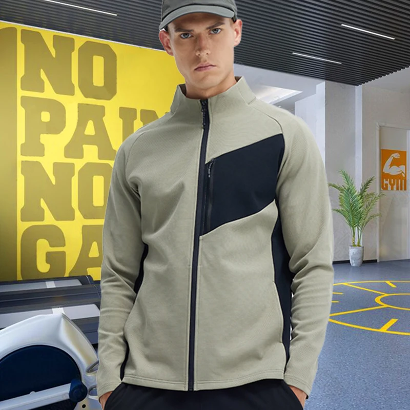 GYM กีฬา Hoodies สําหรับชายฟิต - Outdoor Sport Brand Jacket บทวิจารณ์และราคา