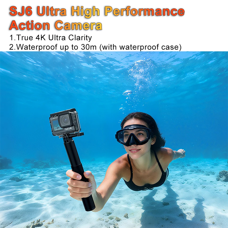 กล้องแอคชั่น SJCAM SJ6 ระยะไกล - Outdoor Sport Live บทวิจารณ์และราคา