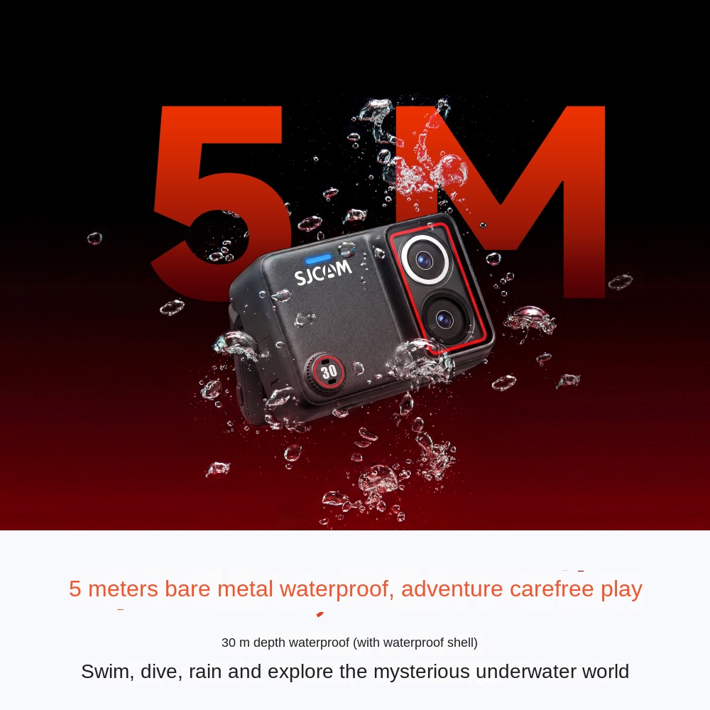 SJCAM SJ30 8K กล้องแอคชั่น 20F - Outdoor Sport Day บทวิจารณ์และราคา