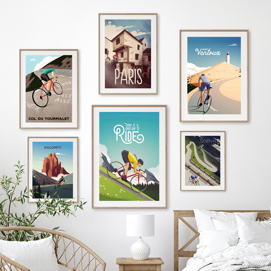 Wall Art ภาพวาดผ้าใบ Nordic กี - Outdoor Sport Live บทวิจารณ์และราคา