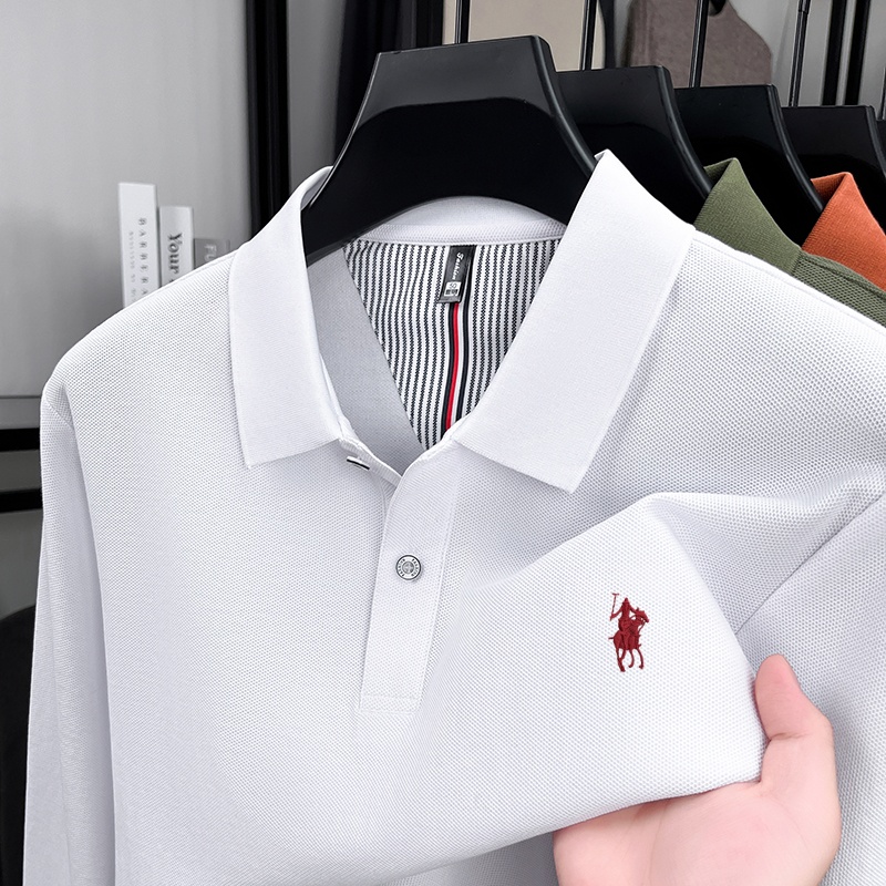 เสื้อโปโลผู้ชายแบรนด์ใหม่สำหรั - Polo Shirt Equestrian บทวิจารณ์และราคา